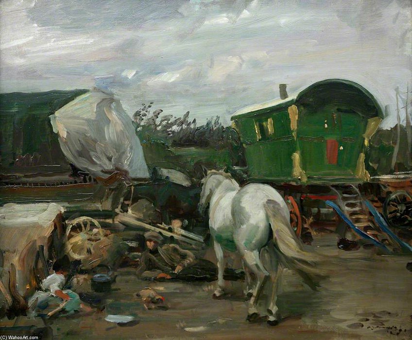 The Caravan — Sir Alfred James Munnings