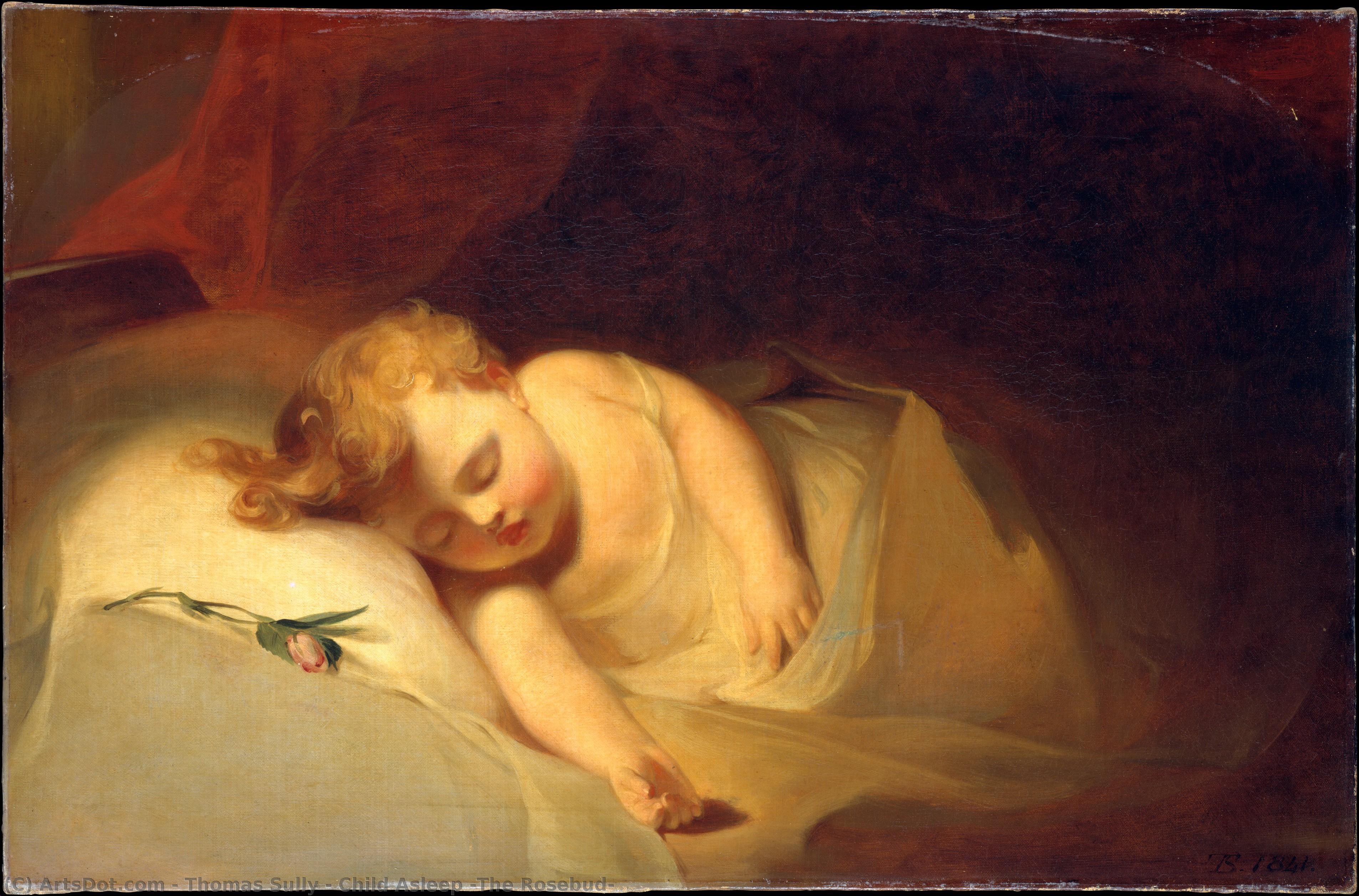 Child Asleep (the Rosebud) — Томас Салли