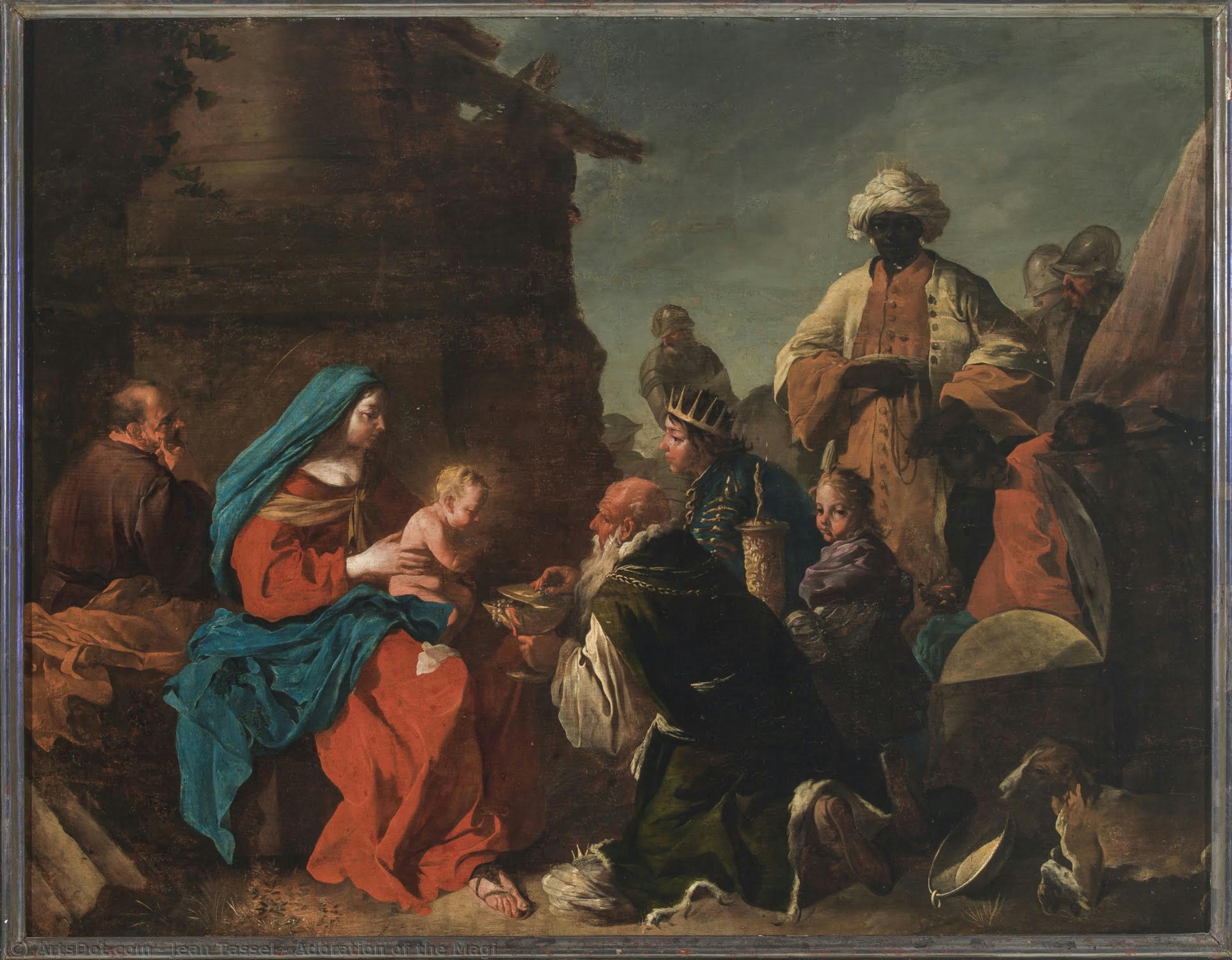 Adoration Of The Magi — Jean Tassel