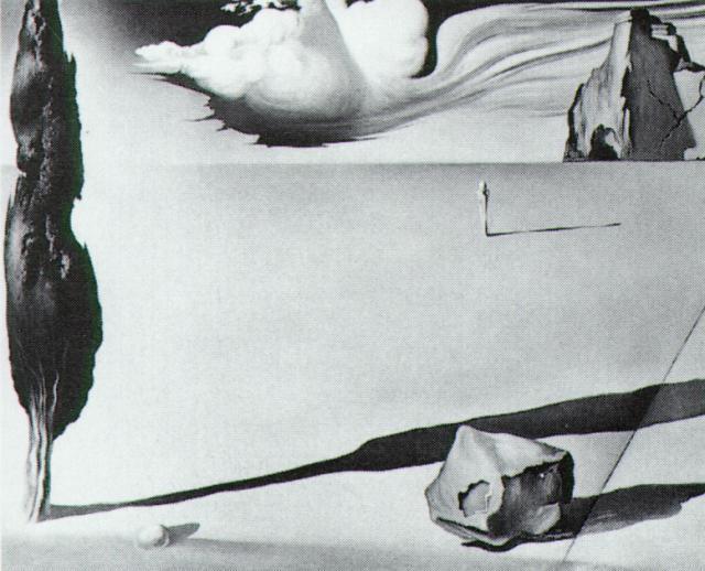 Diseño Para El Conjunto De La Película 'spellbound' — Salvador Dalí