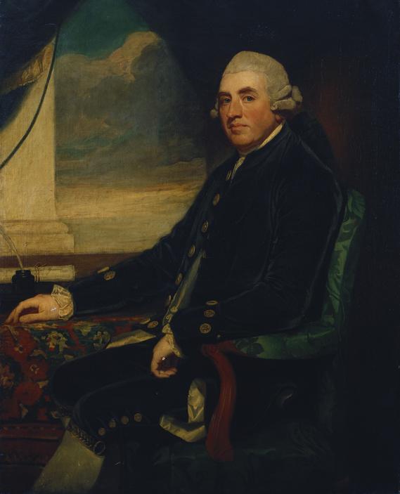 Portrait Of The First Earl Of Farnham — George Romney