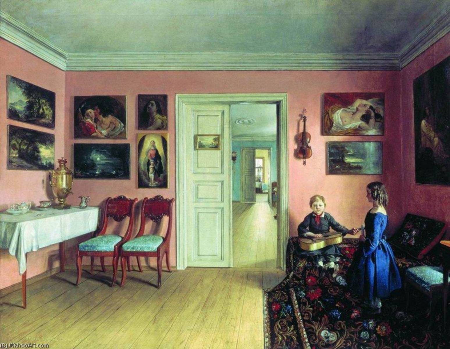 The Interior Of The Artist's House — Ivan Khrutsky