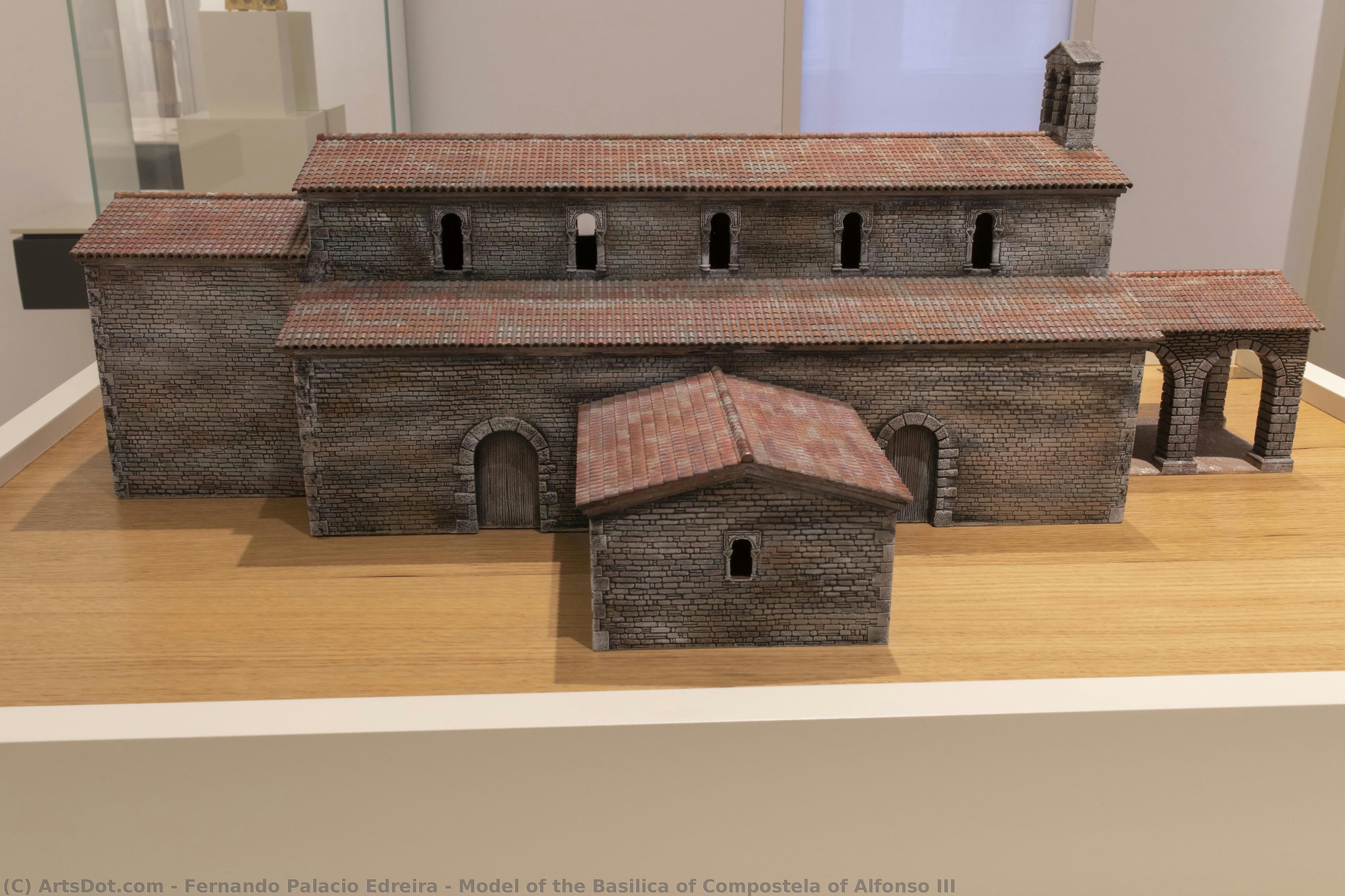 Model Of The Basilica Of Compostela Of Alfonso Iii — Fernando Palacio Edreira