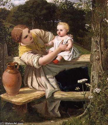 On The Way To The Spring — Frederick Richard Pickersgill