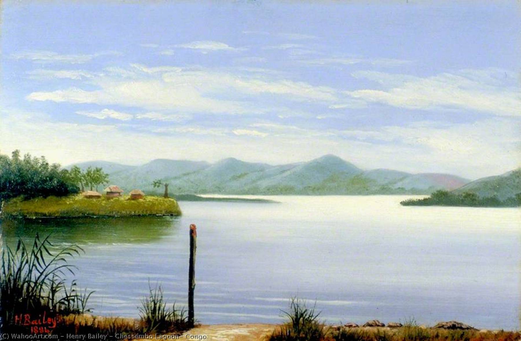 Chessembo Lagoon, Congo — Henry Bailey