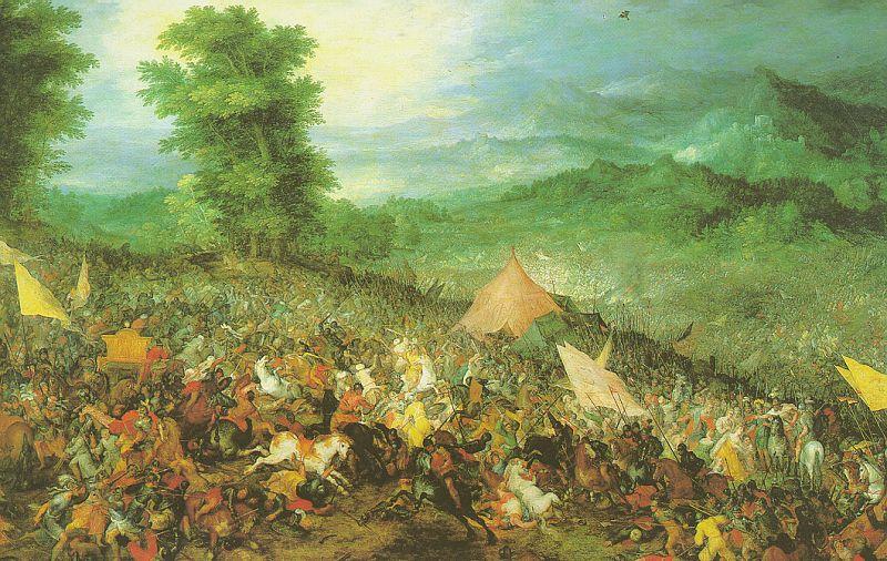 The Battle Of Issus — Jan Brueghel The Elder