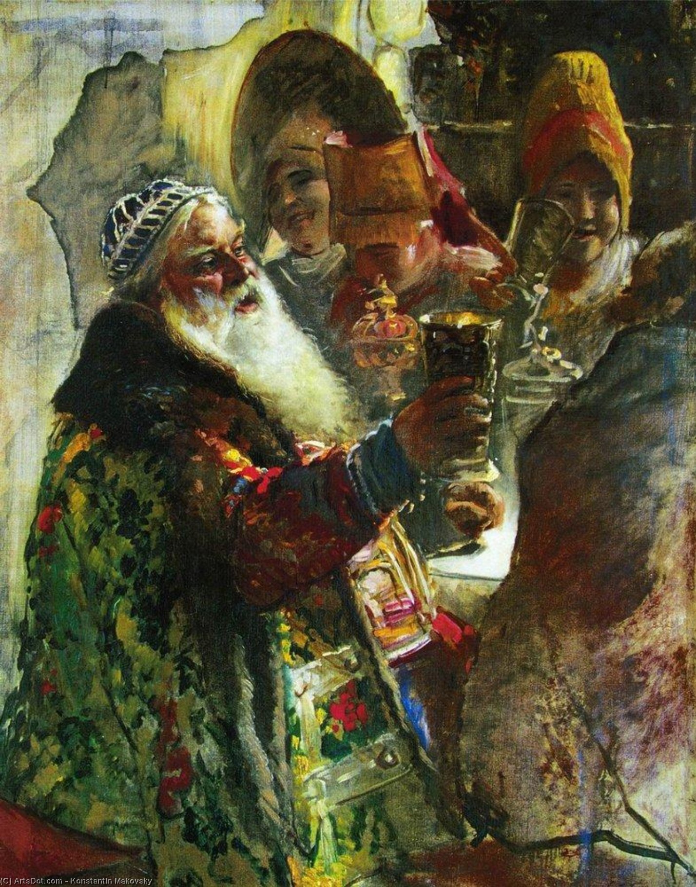 Portrait Of Prince P.vyazemsky — Константин Јефимович Маковски