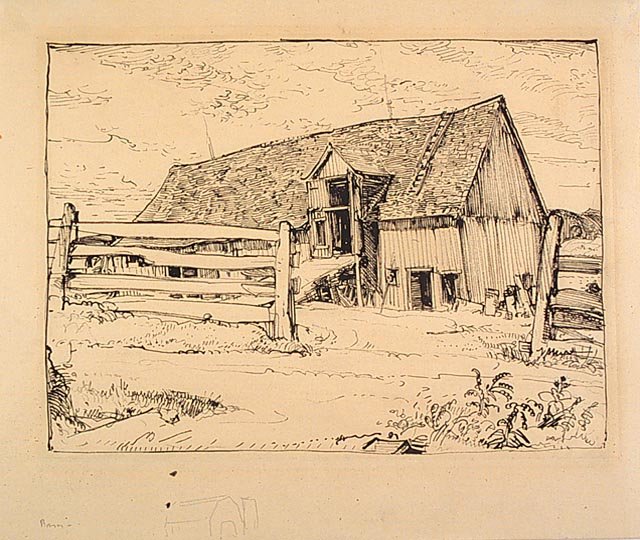 Barn, Île D'orléans — Артур Лисмер