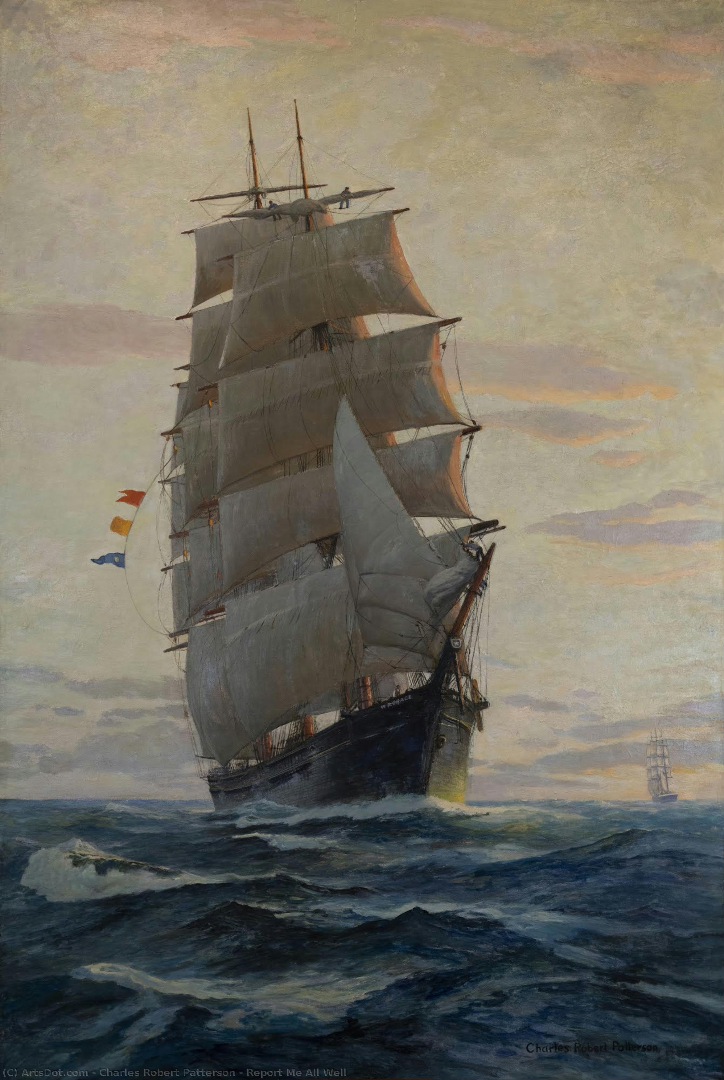 Report Me All Well — Charles Robert Patterson