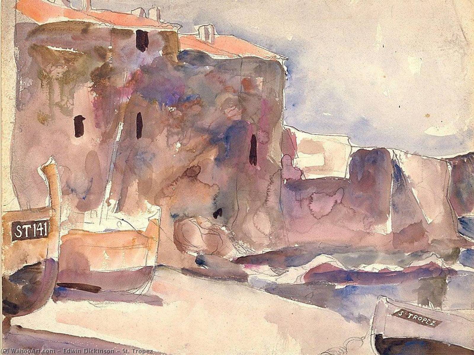 St. Tropez — Edwin Dickinson