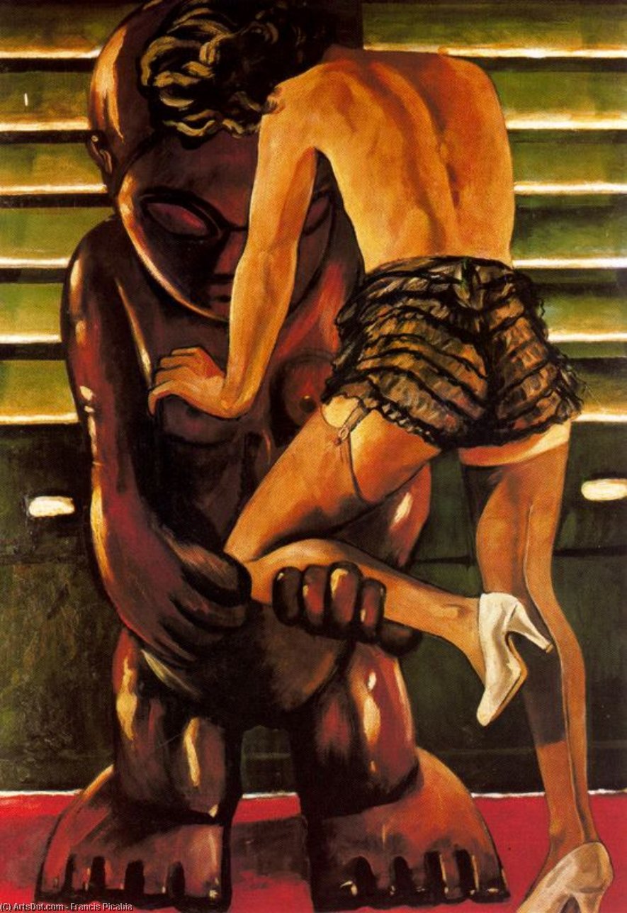 The Woman And The Idol — Francis Picabia