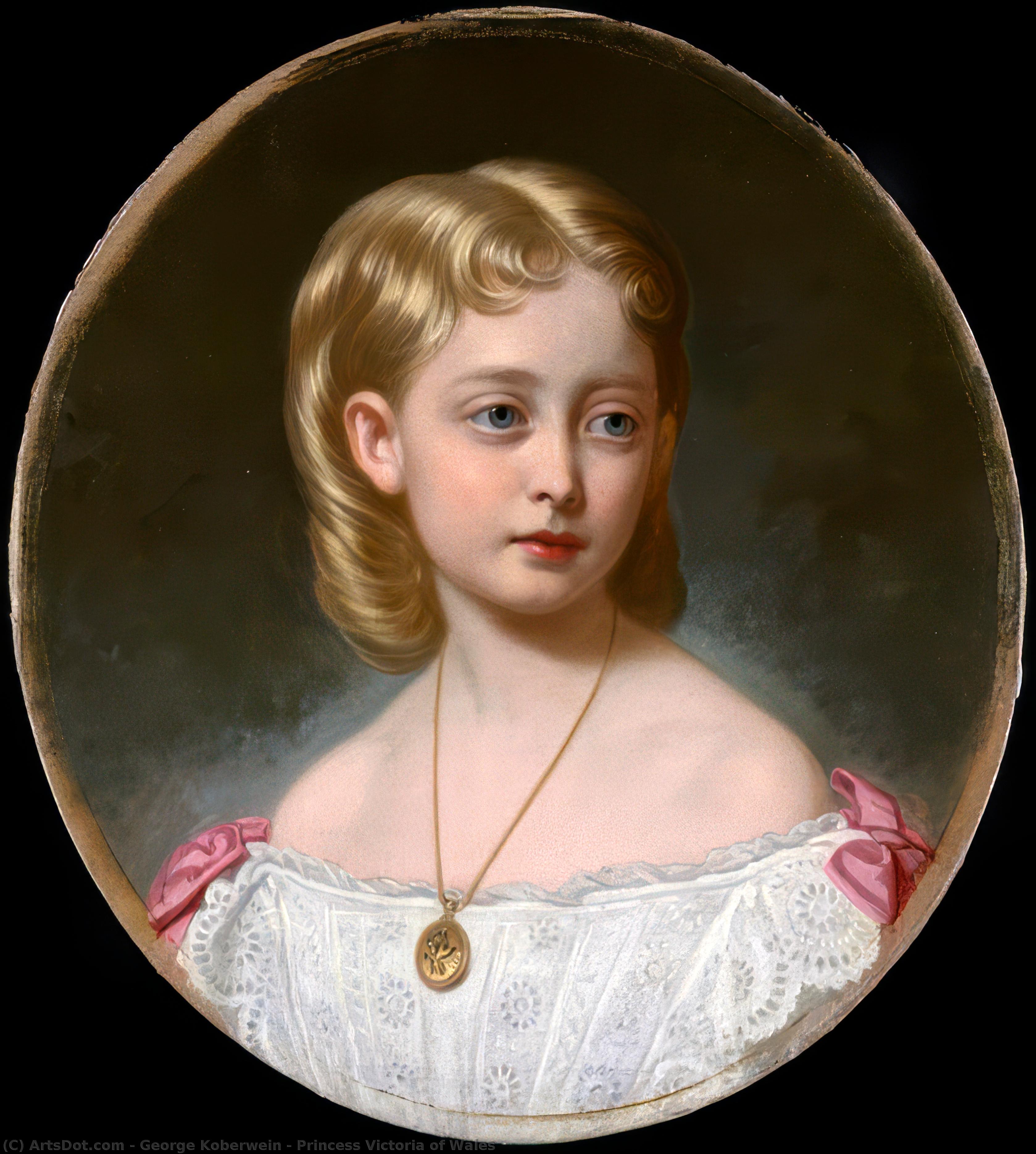 Princess Victoria Of Wales — Georg Koberwein