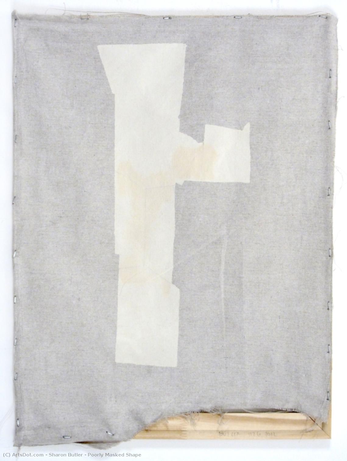 Poorly Masked Shape — Sharon Butler