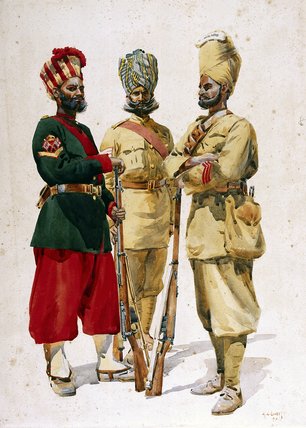Soldiers Of The 43rd Erinpura Regiment — Alfred Crowdy Lovett