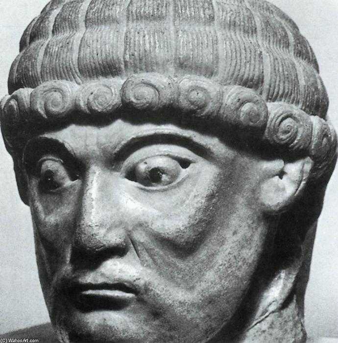 Male Head — Master Of Cabestany