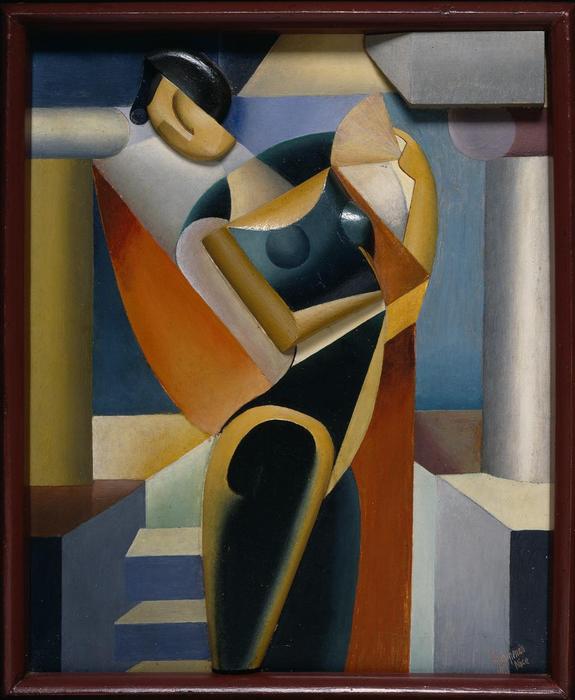 Woman With A Fan Ii — Alexander Archipenko