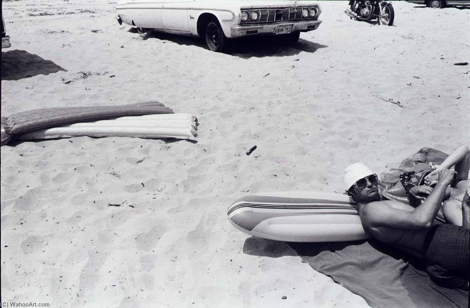 Untitled (beach Raft And Car) — Paul Hester