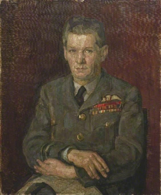 Air Vice Marshal Karel Janousek (1893–1971), Kcb, Inspector General Czechoslovakian Air Force — Henry Lamb