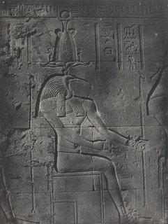 Grand Temple D'isis, A Philoe, Tôth Ibiocéphale — Maxime Du Camp