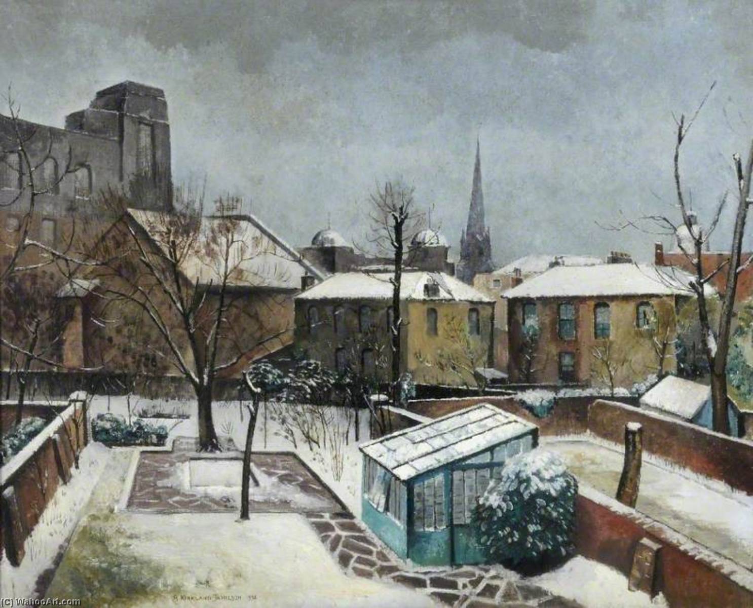 Snow In My Garden (recto) — Robert Kirkland Jamieson