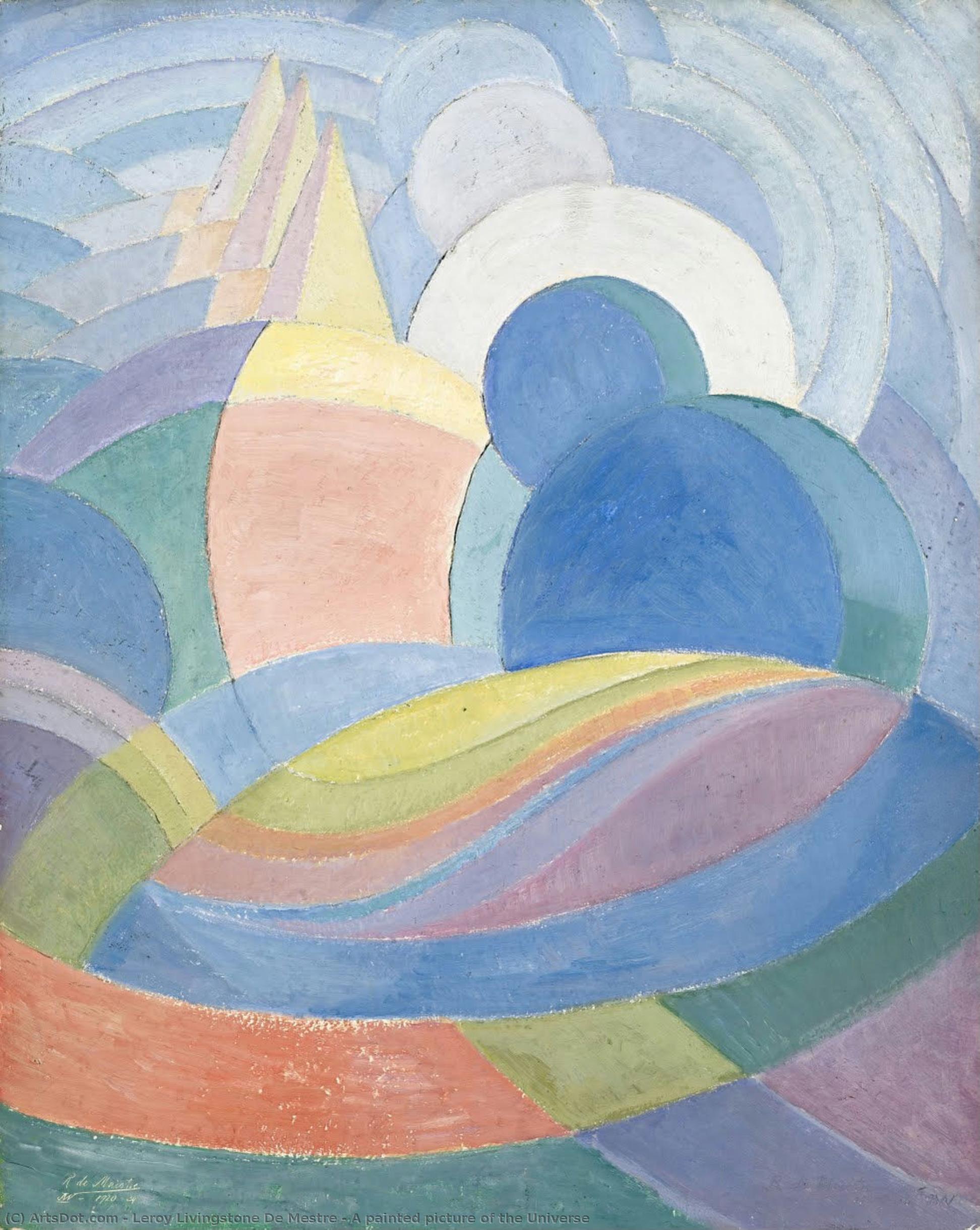A Painted Picture Of The Universe — Leroy Livingstone De Mestre