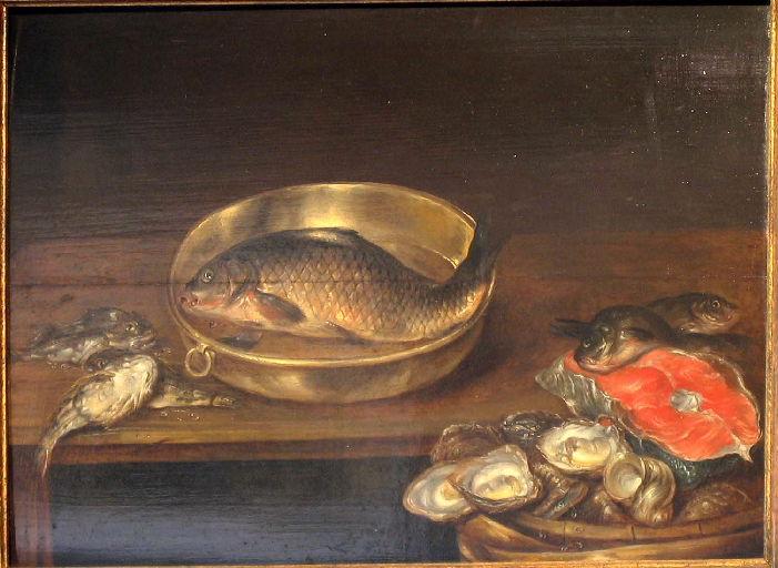 Nature Morte Aux Poissons — Alexander Adriaenssen