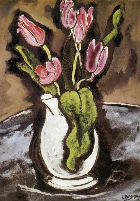 Vase Of Tulips — Georges Braque