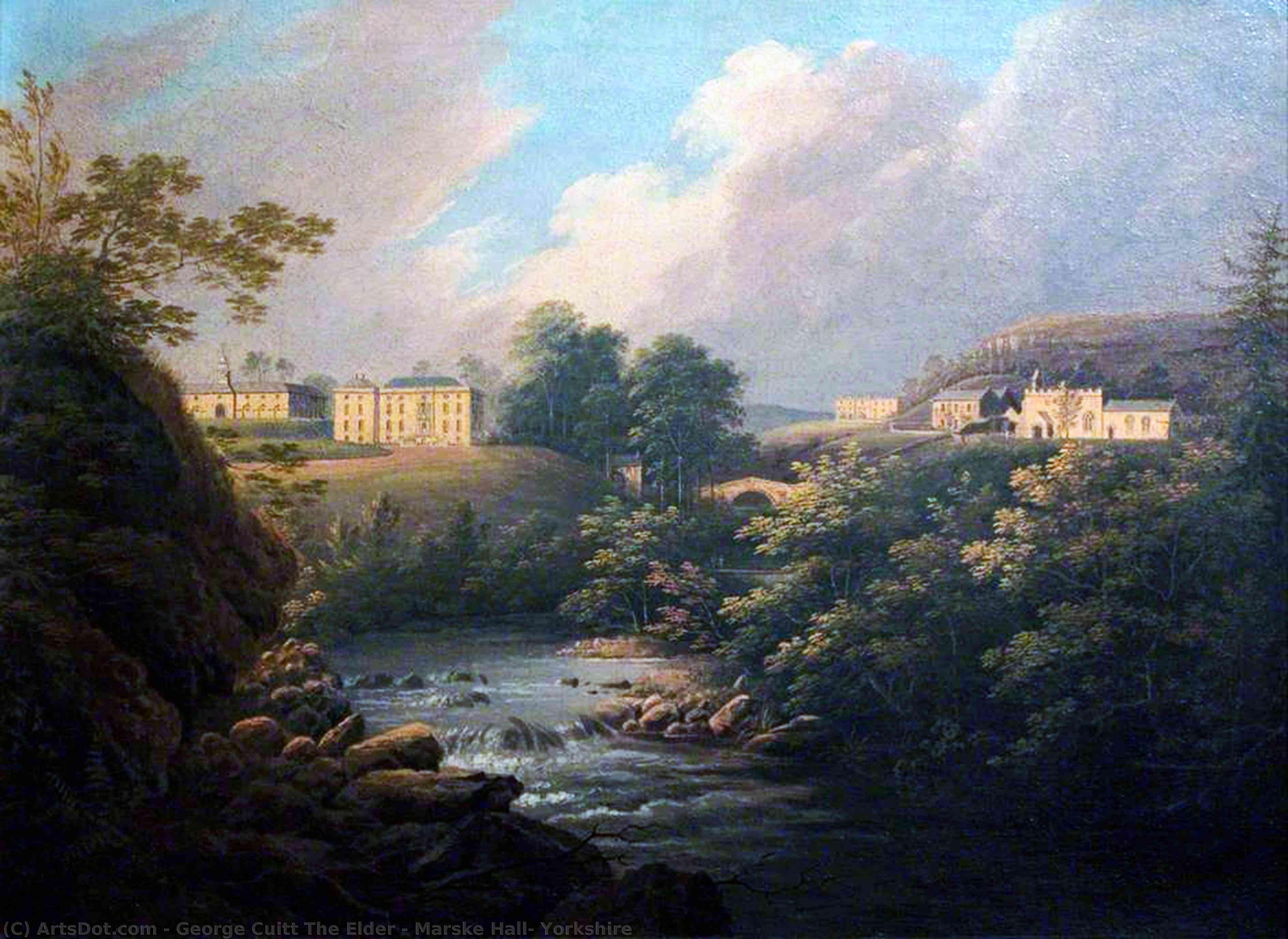 Marske Hall, Yorkshire — George Cuitt The Elder