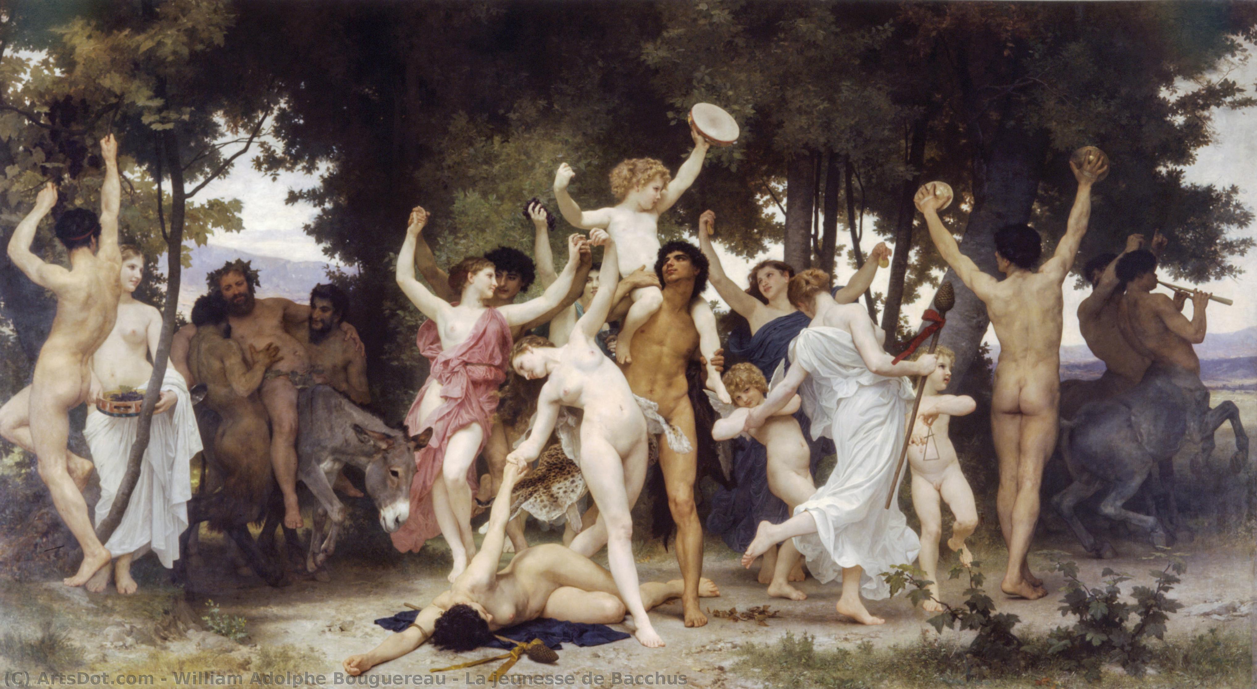 La Jeunesse De Bacchus — Вильям-адольф Бугеро