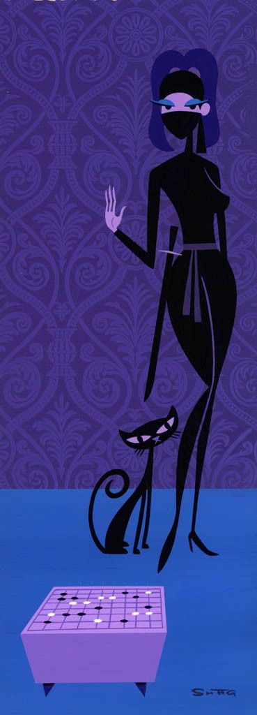 The Go Girl — Josh Agle (shag)