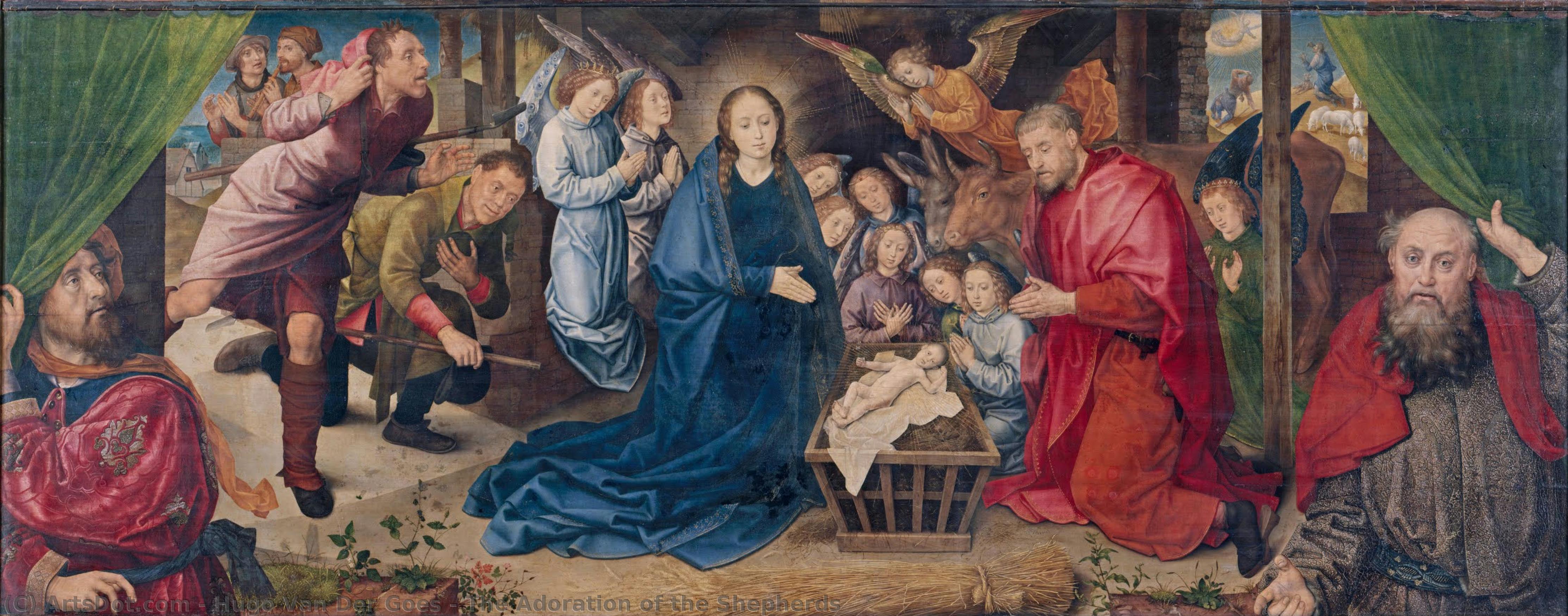 The Adoration Of The Shepherds — Hugo Van Der Goes