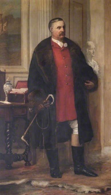 Albert Brassey, Esq. (1844–1914), Ma, Jp, Mfh, Mp Of Heythrop Park — Walter William Ouless
