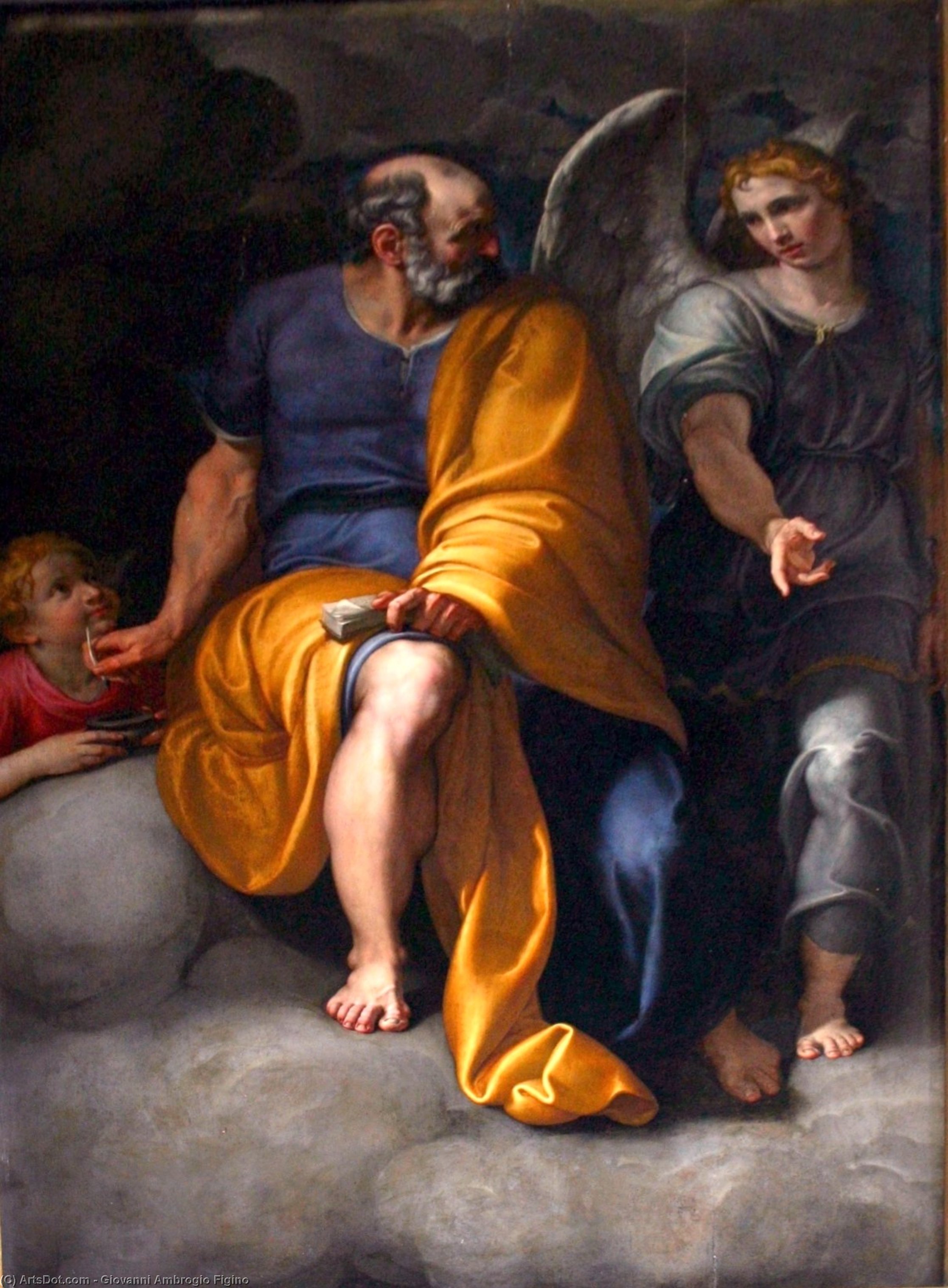 Paintings In The Chapel Of The Right Of The Church Of San Raffaele In Milan. — Giovanni Ambrogio Figino