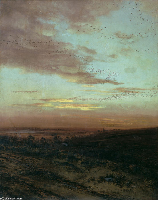 Evening Migration Of Birds — Aleksey Savrasov