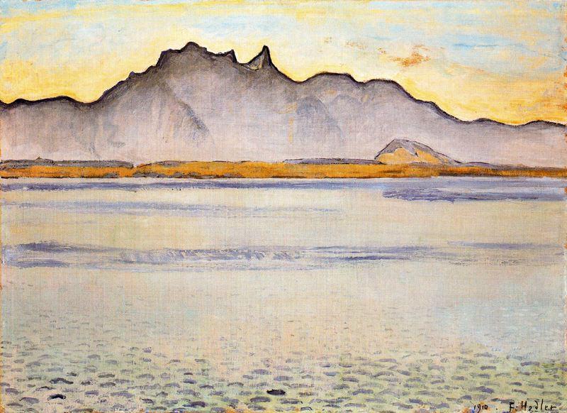 The Mountains Of Stockborn — Ferdinand Hodler