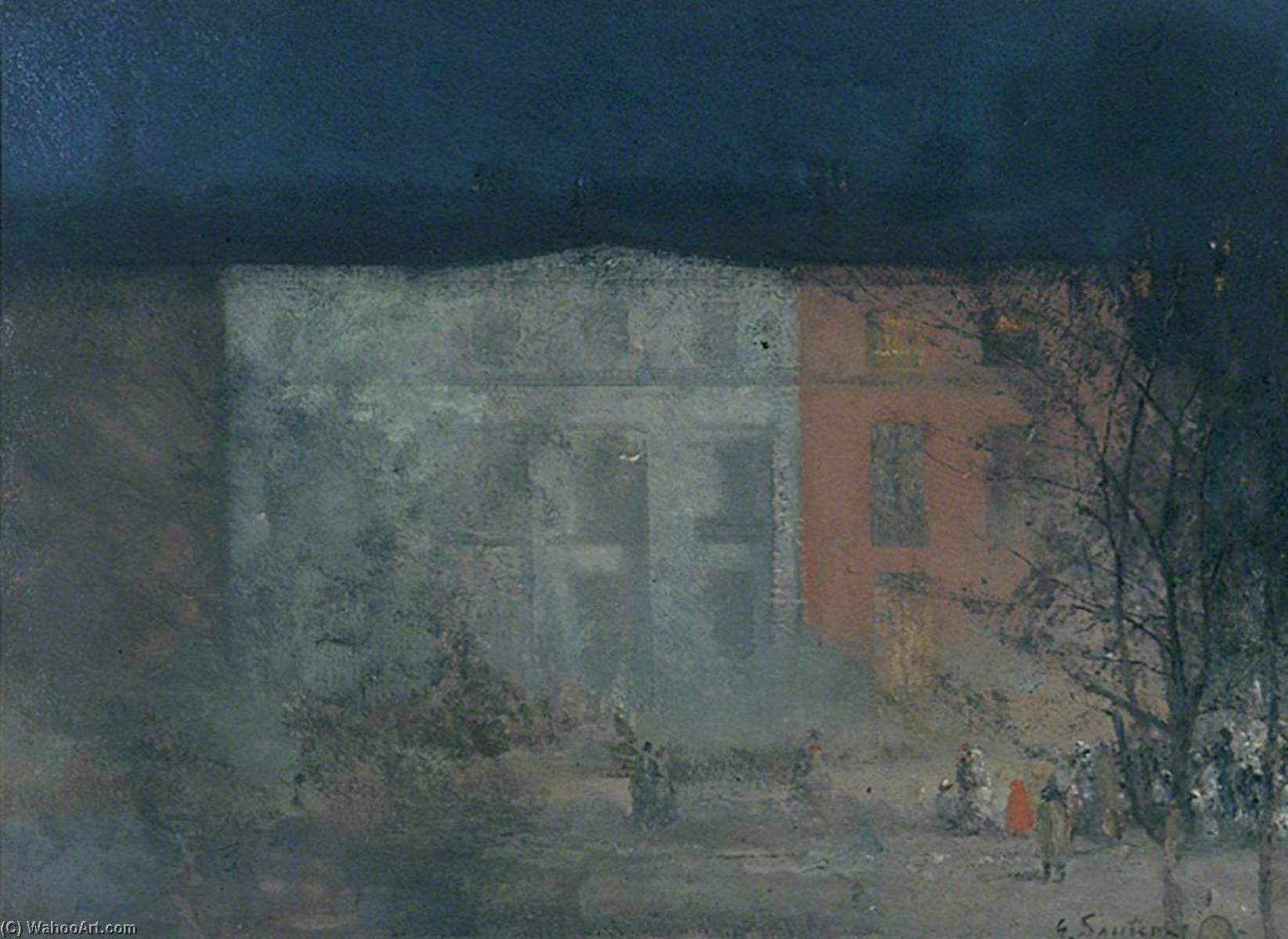 Spring Night In London — Georg Sauter