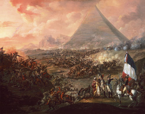 Battle Of Pyramids — François Louis Joseph Watteau (watteau De Lille)