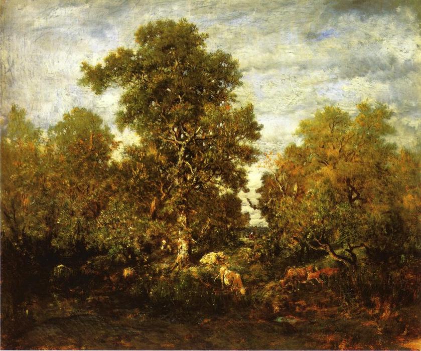 The Pond — Théodore Rousseau