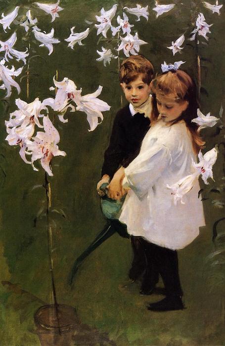 Garden Study Of The Vickers Children — Джон Сингер Сергент