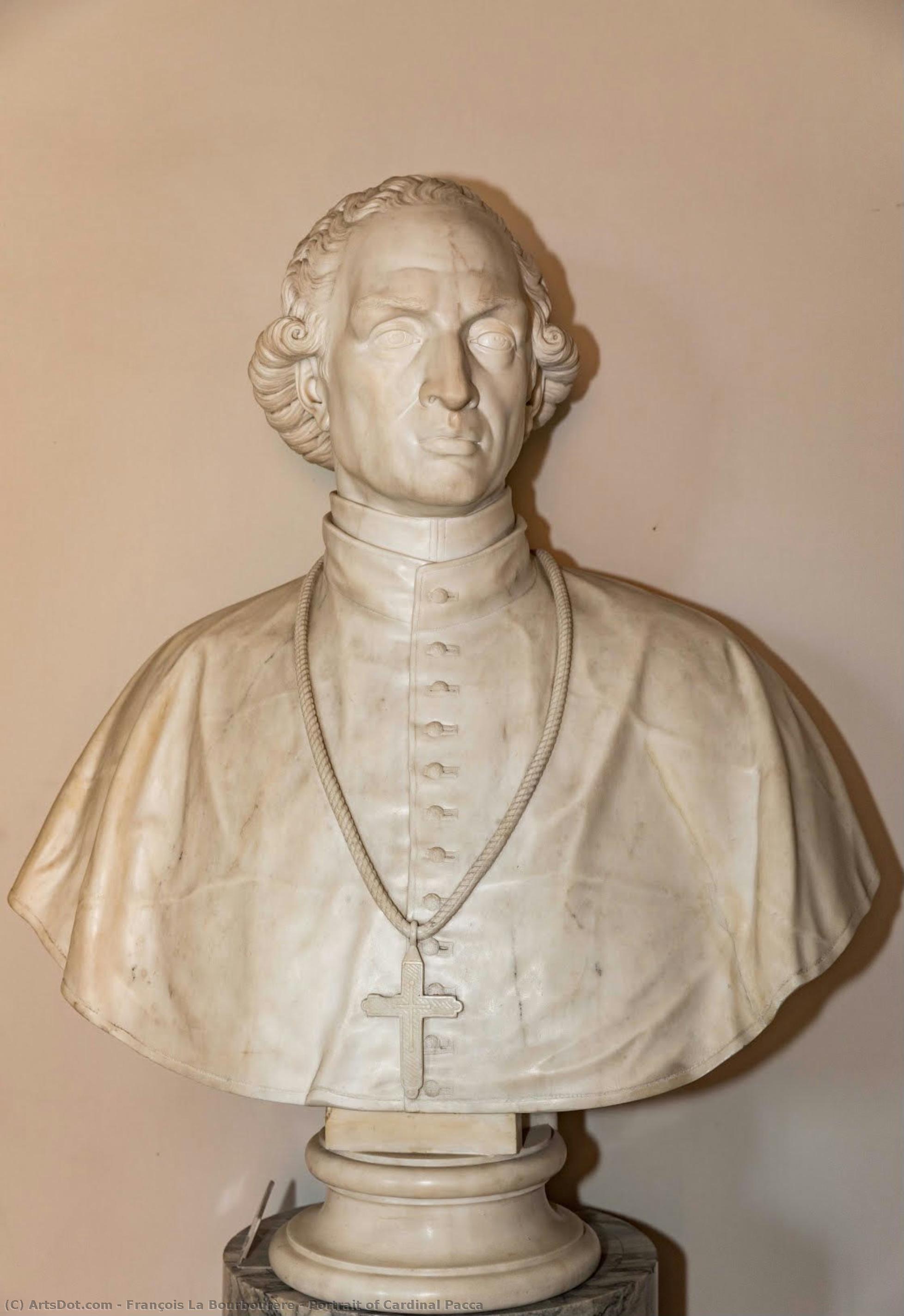 Portrait Of Cardinal Pacca — François La Bourbourère