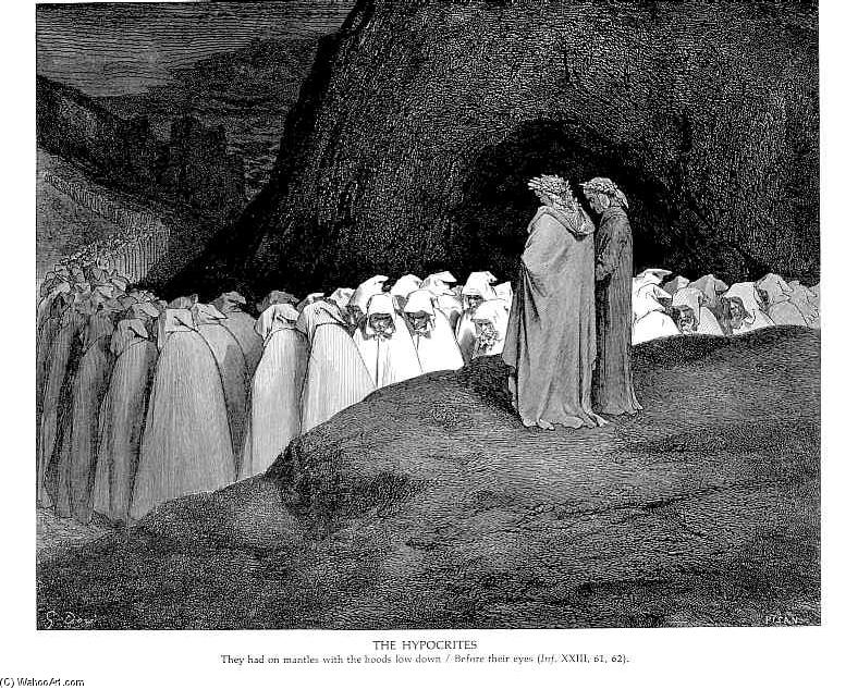 Los Hipócritas — Paul Gustave Doré