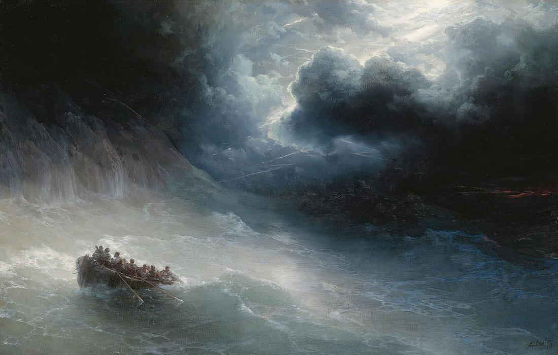 The Wrath Of The Seas — Ivan Konstantinovich Aivazovsky