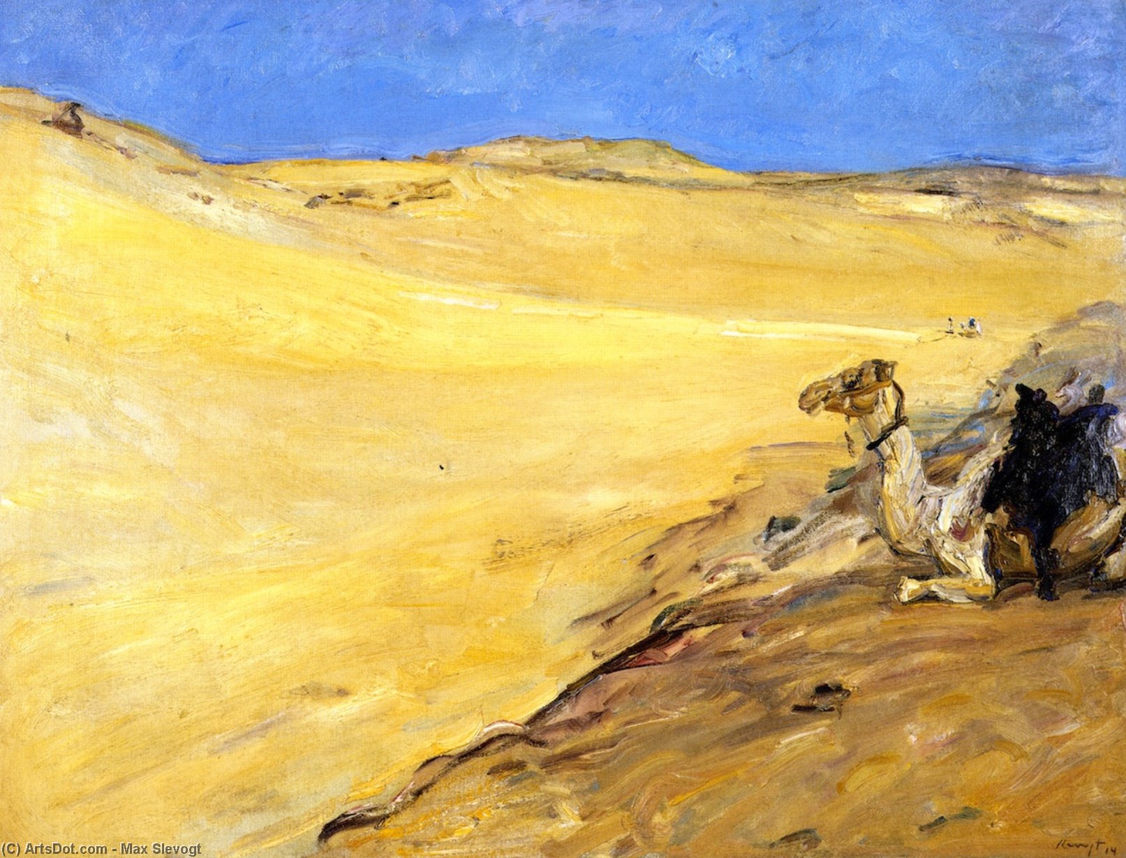 The Libyan Desert — Maksim Slevogt