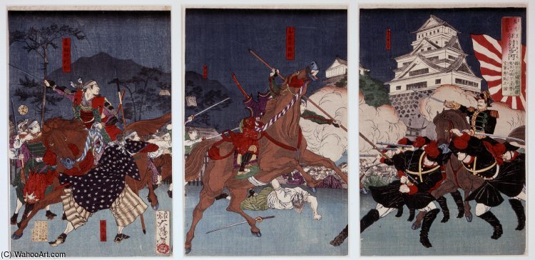 Sasshu Kagoshima Seitoki No Uchi — Tsukioka Yoshitoshi