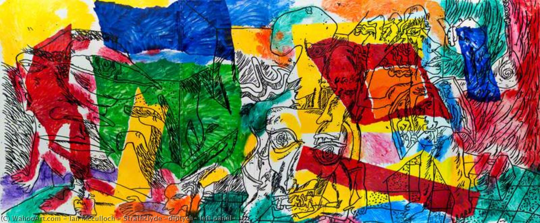 Strathclyde (diptych, Left Panel) — Ian Mcculloch