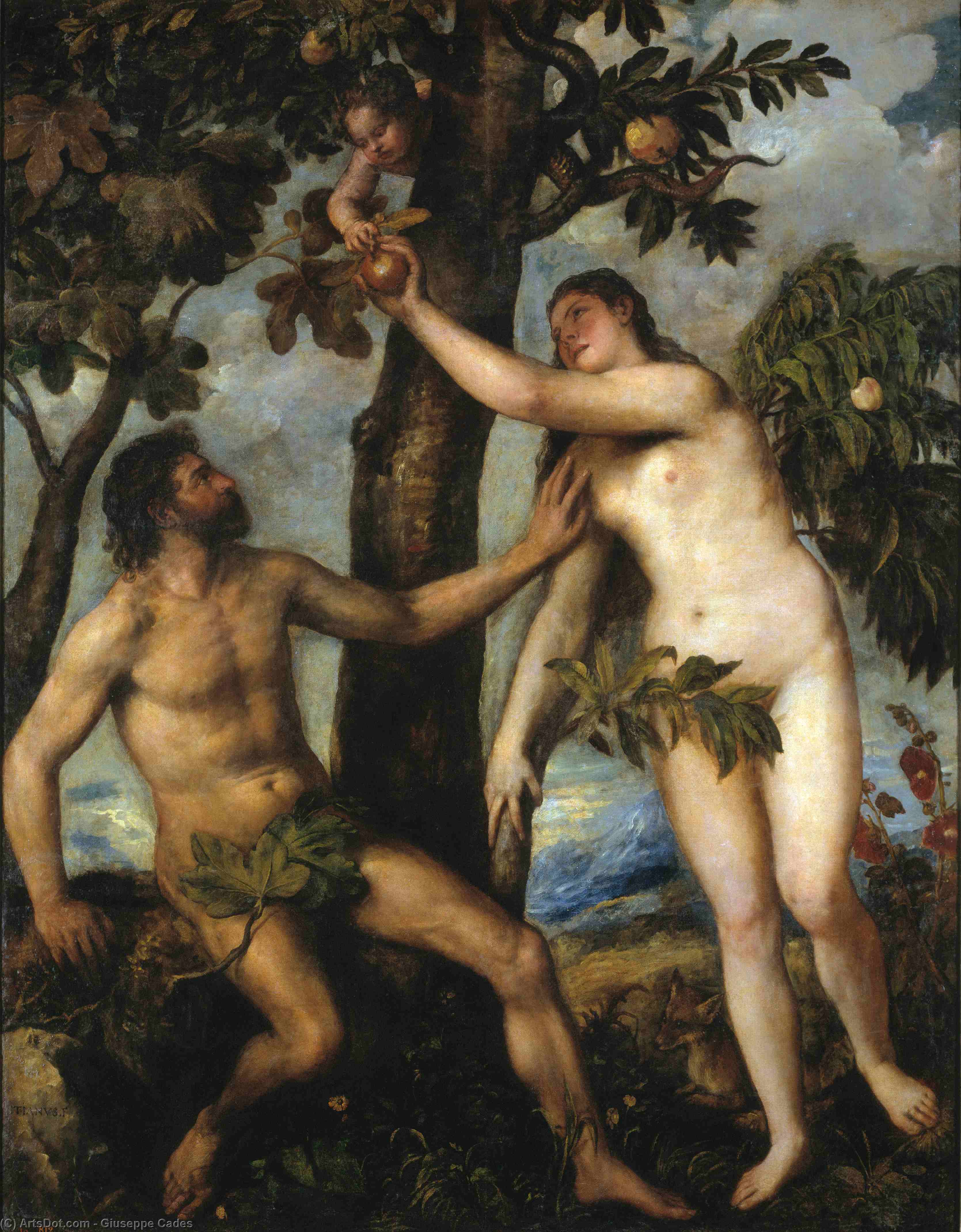 Adam And Eve — Джузеппе Кадес