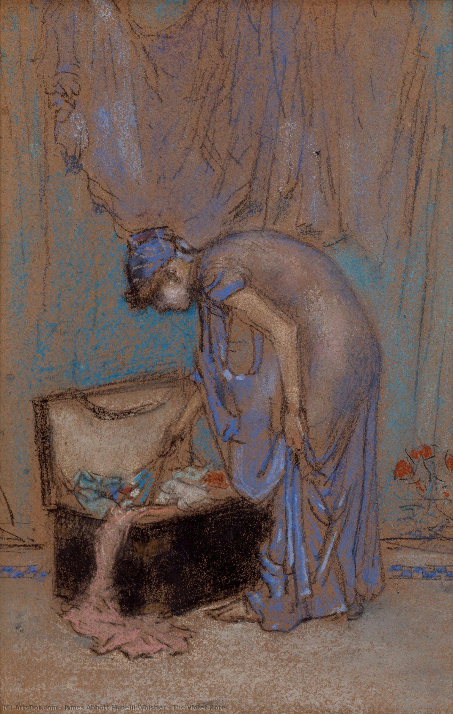 The Violet Note — James Abbott Mcneill Whistler