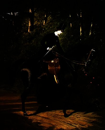 The Rider, Kipler, On Her Black Mare — Alfred De Dreux