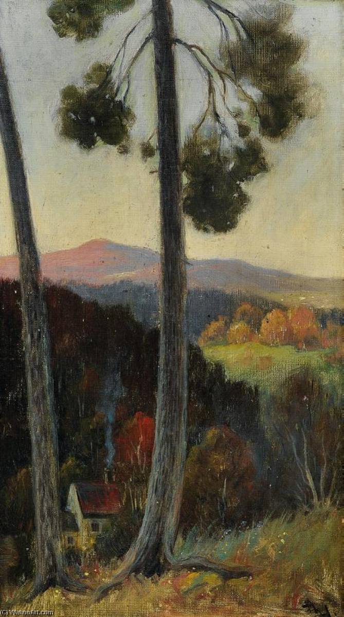 Landscape With House — Thorolf Holmboe