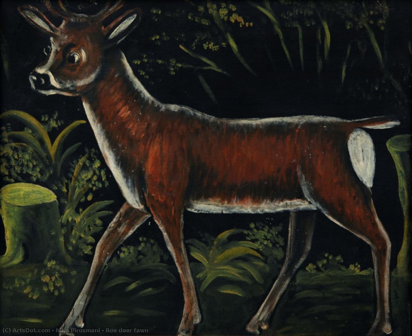 Roe Deer Fawn — Нико Пиросмани